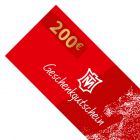 Geschenkgutschein 200 Euro