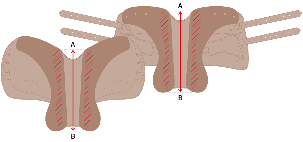 Welche Sattelunterlagen-Größe braucht mein Sattel?